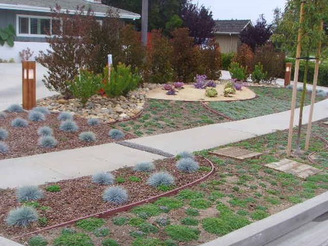 Water-wise planting beds